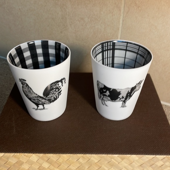 Partylite Family Ties (Cow & Rooster) Votive Holders Duo - Picture 14 of 16